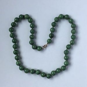 Green Bead Necklace